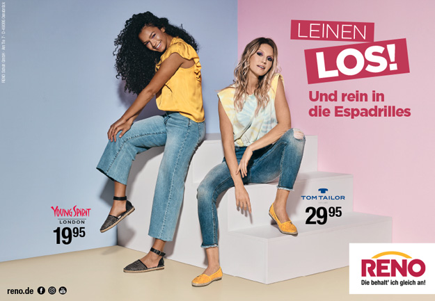 Espadrilles Reno Sommerschuhe von Reno